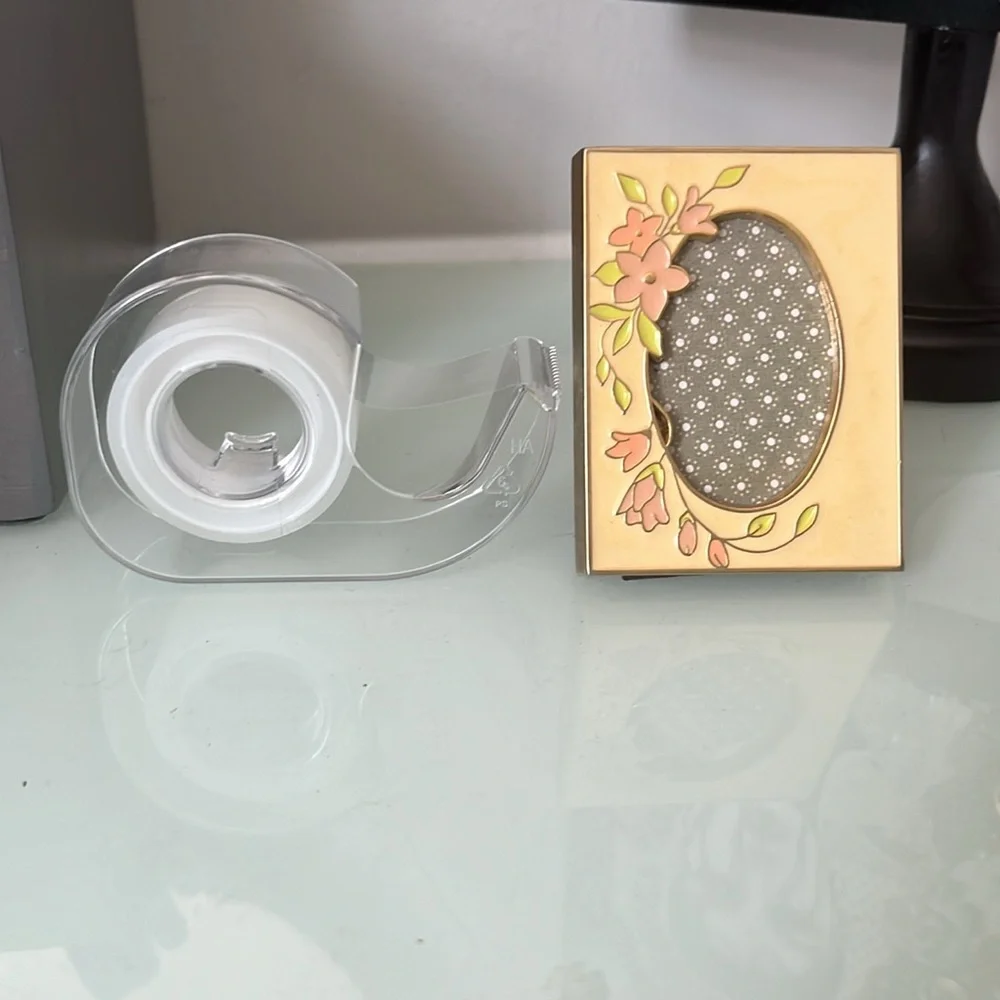 Tiny Vintage Floral Frame